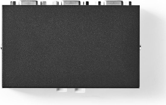 Nedis VGA-Switch - 2 poort(en) - Maximale resolutie: 2560x1600 - 500 mHz