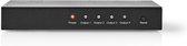 Nedis HDMI-Splitter - 4-Poorts poort(en) - HDMI Input - 4x HDMI Output - 4K@30Hz - 3.4 Gbps - Metaal - Antraciet