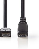 Nedis High Speed ​​HDMI-Kabel met Ethernet - HDMI Connector - HDMI Connector - 4K@30Hz - 10.2 Gbps - 1.50 m - Rond - PVC - Zwart - Envelop