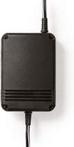 Nedis Universal DC Power Adapter - Auto-Adapter - 24 W - Ingangsvoltage: 12 V DC / 24 V DC - 1.5 / 3 / 4.5 / 6 / 7.5 / 9 / 12 V DC - Universeel - Maximale uitgangsstroom per poort: 2.0 A - Zwart