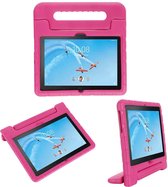 iMoshion Tablet Hoes Kinderen Geschikt voor Lenovo Tab P10 / Tab M10 - iMoshion Kidsproof Backcover met handvat - Roze