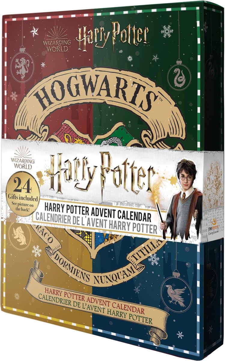 Harry Potter Adventskalender – 2021 Kalender – 24 Vakjes met Verrassingen - Cinereplicas