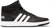 Adidas hoge sneaker zwart maat 50,5
