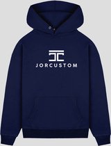 JORCUSTOM Trademark Loose Fit Hoodie - Navy - Volwassenen - Maat XS