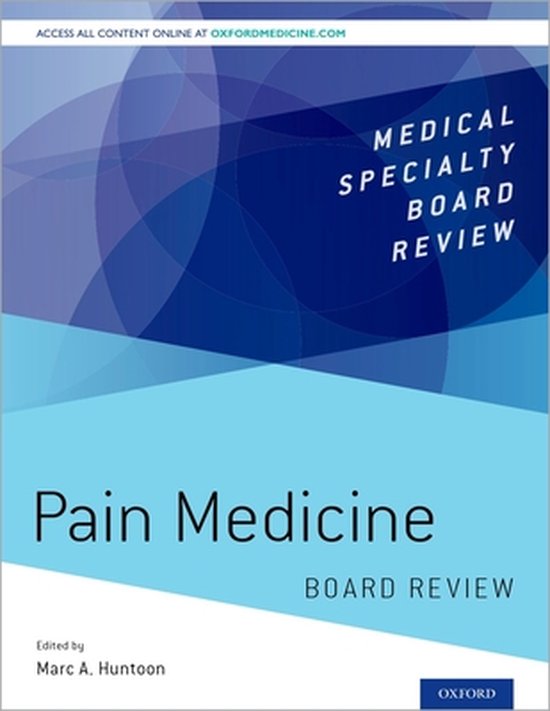 Pain Medicine Board Review 9780190217518 Huntoon, Marc A. Boeken