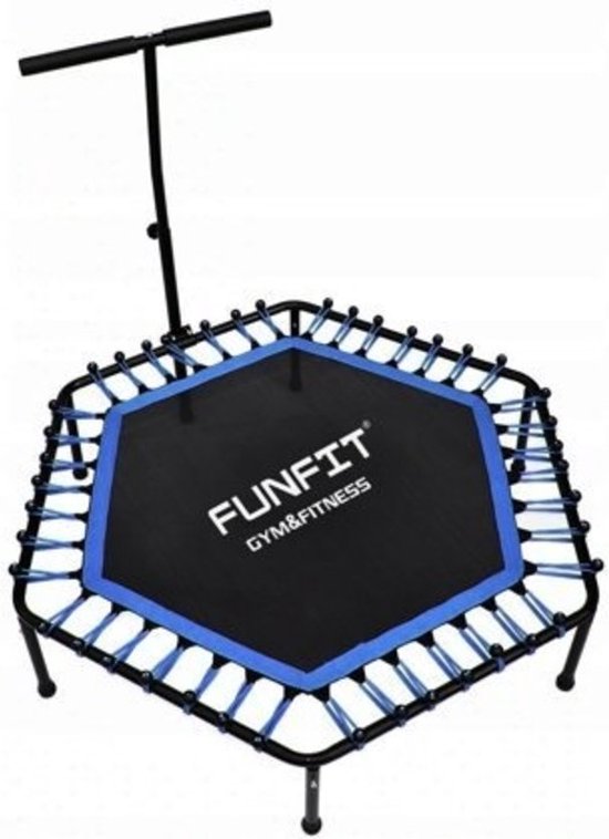 Dek de tafel omvatten astronomie Fitness trampoline blauw - 130 cm | bol.com