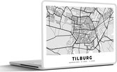 Laptop sticker - 12.3 inch - Stadskaart - Tilburg - Nederland - 30x22cm - Laptopstickers - Laptop skin - Cover
