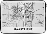 Housse pour ordinateur portable 13 pouces - Carte - Maastricht - Nederland - Housse pour ordinateur portable