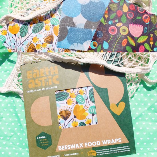 L'Embeillage Beewrap - Emballages réutilisables en cire d'abeille - L
