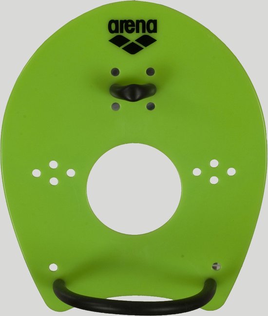 Foto: Arena handpaddles elite hand paddle groen zwart s