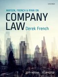 Mayson, French & Ryan on Company Law