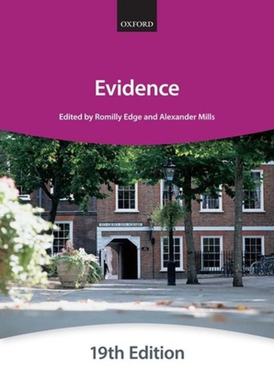 Evidence - cover