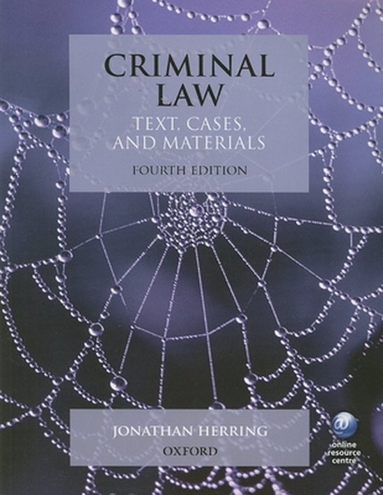 Criminal Law - cover