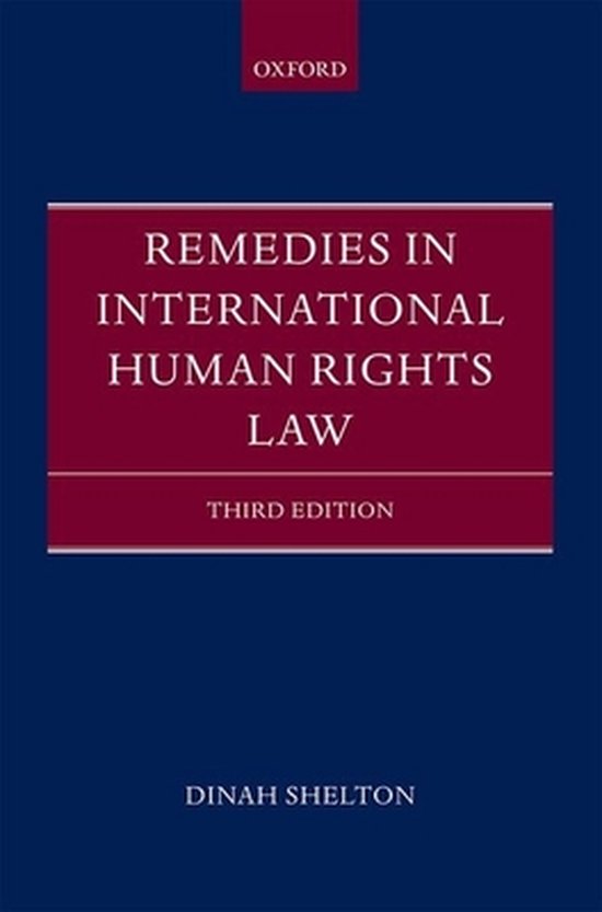 Remedies in International Human Rights Law - cover