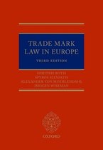 Trade Mark Law in Europe 3e