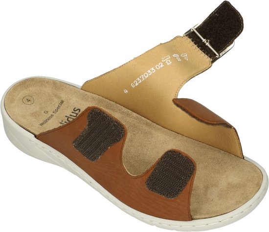 Solidus -Femmes - cognac/caramel - chaussons & mules - taille 36,5