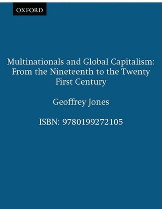Multinationals And Global Capitalism - cover