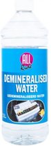 All Ride Accuwater/Demiwater - gedemineraliseerd water - fles 1 liter- water zonder zouten - voor ruiten/strijkijzer/auto en meer