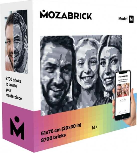 Mozabrick - Foto Legpuzzel - Model M