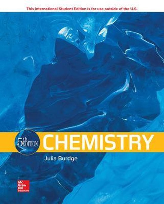 ISE CHEMISTRY 9781260565850 Julia Burdge Boeken