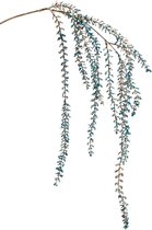 Kunst hangplant Amarant 110 cm blauw