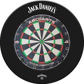 ABC Darts - Dartbord Surround Ring Jack Daniel's + ABCDarts HQ Pro Dartbord + 2 Sets Darts