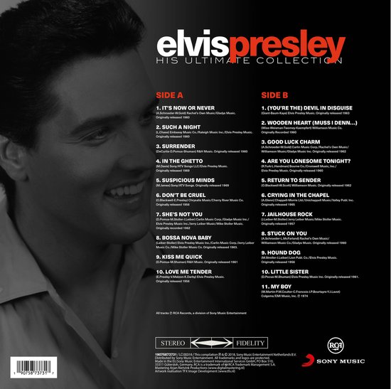 His Ultimate Collection - Presley, Elvis