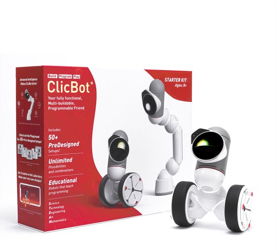 Robot Éducatif Modulaire Clicbot - Kit de Démarrage | bol.com