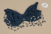 Misstyle - Beha - Softcup met beugels  - Frans blauw - Maat  85D