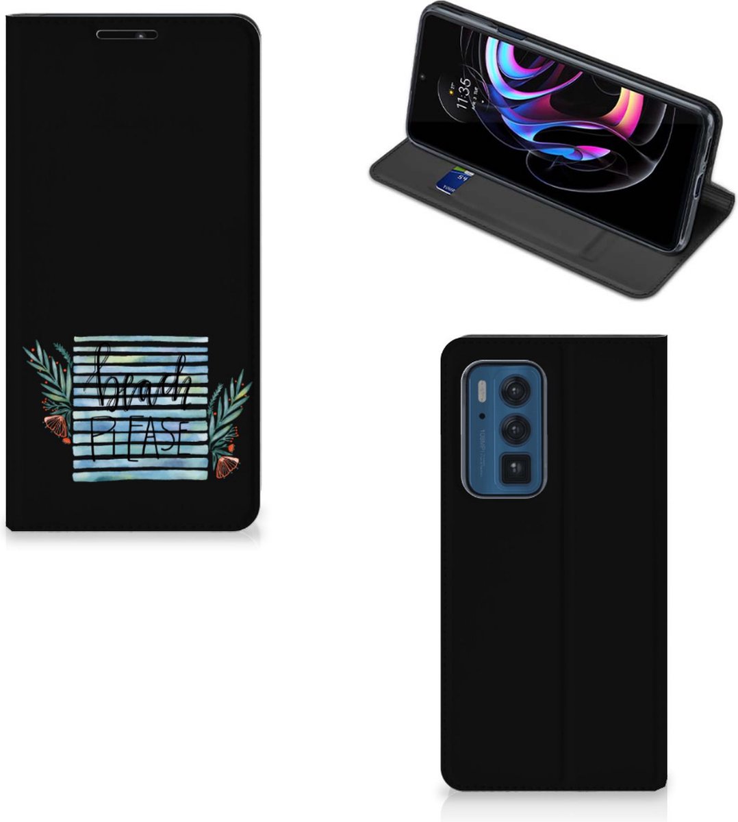 Motorola Edge 20 Pro Magnet Case Boho Beach