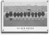 Walljar - FC Den Bosch elftal '66 - Muurdecoratie - Plexiglas schilderij