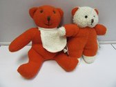 Vaco - Knuffel 2 pack - Beertjes - Orange