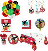Bing Feestartikelen - Versiering XL - Feest - Feestpakket - Verjaardag - Incl Bing folieballon (45cm)