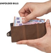 Slimpuro ZNAP Slim Wallet 8 pasjes muntvak - 8 x 1,5 x 6 cm (BxHxD) - RFID bescherming