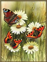 Artibalta Diamond Painting Butterflies 30x40 cm Vierkante Steentjes