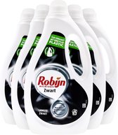 Robijn Black Vloeibaar Wasmiddel - 5 x 36 wasbeurten - Voordeelverpakking