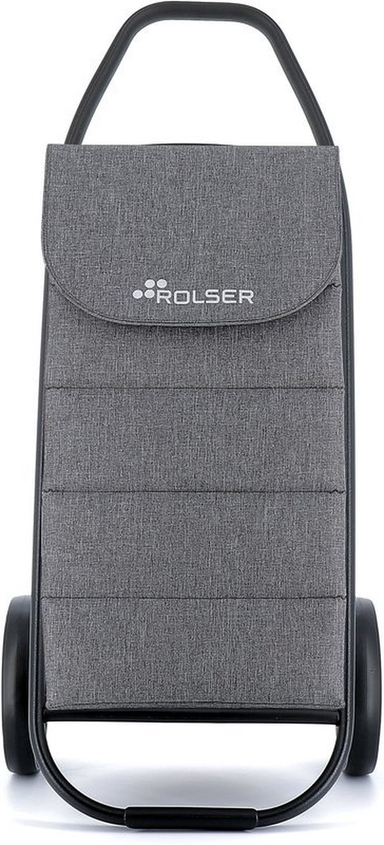 Rolser Boodschappentrolley Com Polar - 8 Black Tube - Gris