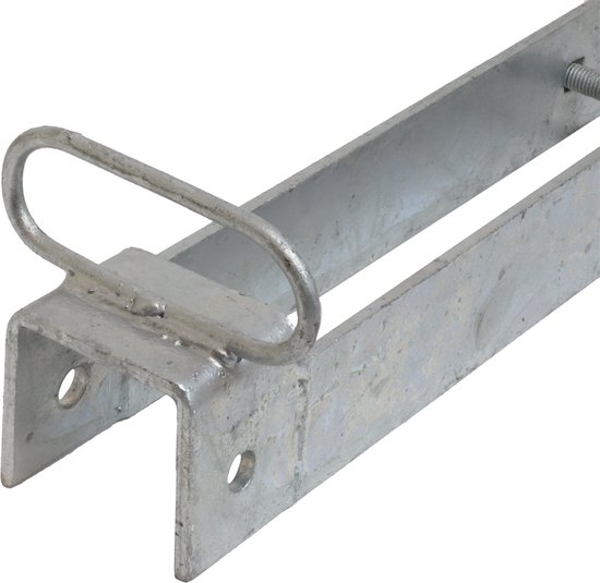 Wovar pour portail galvanisé à chaud | Taille du bois 51 mm