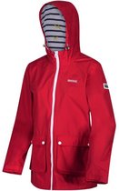 Regatta Baysea Lichtgewicht Waterdichte Jas Met Capuchon - Outdoorjas - Vrouwen - Rood