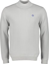 Qubz Pullover - Slim Fit - Grijs - 3XL Grote Maten