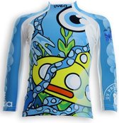 UVEA Tshirt rashguard anti UV 80+ jersey lange mouwen INDIANA - Maat 9/18 maanden - Geprinte yellowsubmarine