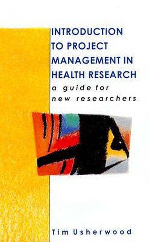 Introduction To Project Management In Health Research - cover