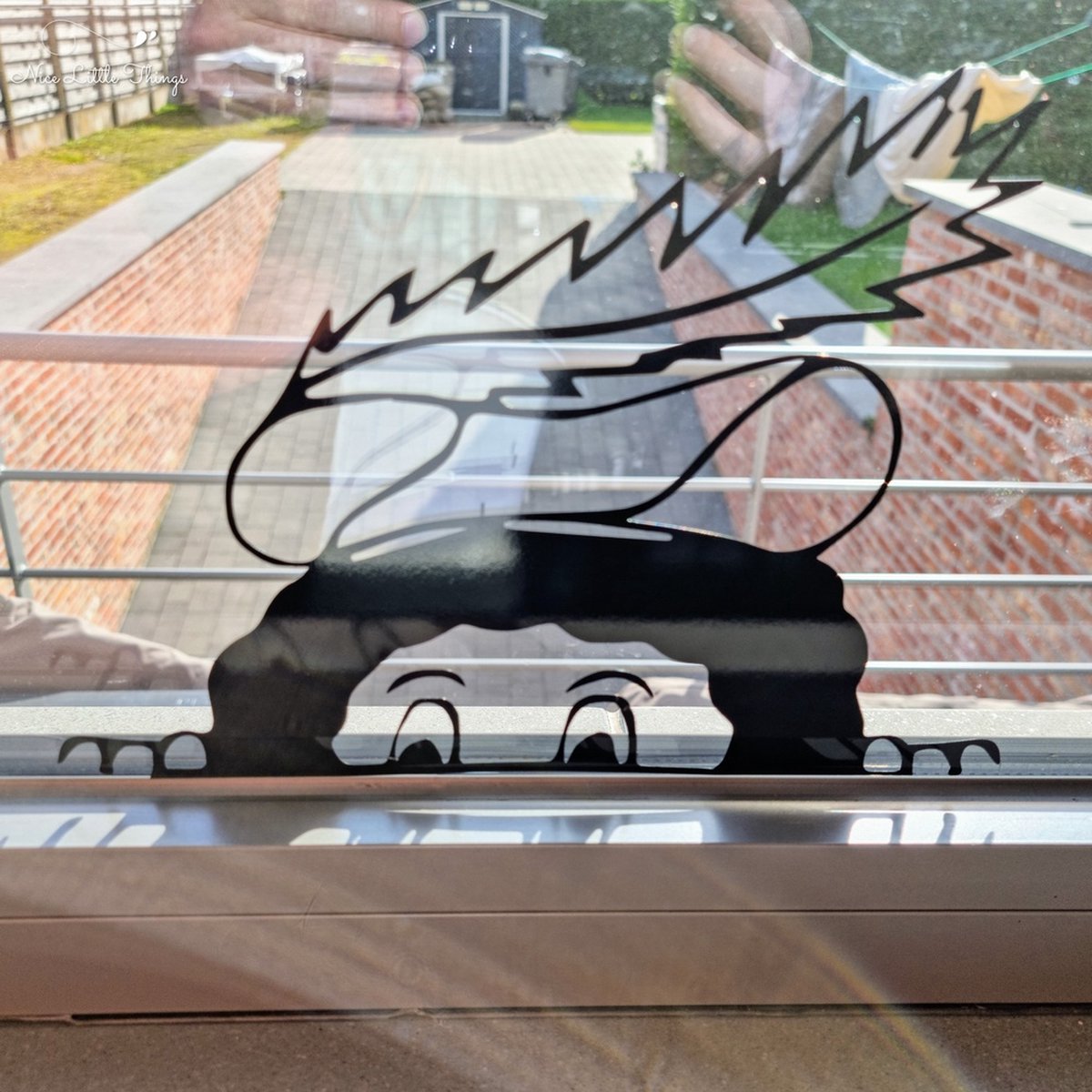 [Nice Little Things] Sticker Spiekpietje - Raamsticker