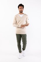 P&S Heren pullover-AL-beige-XL