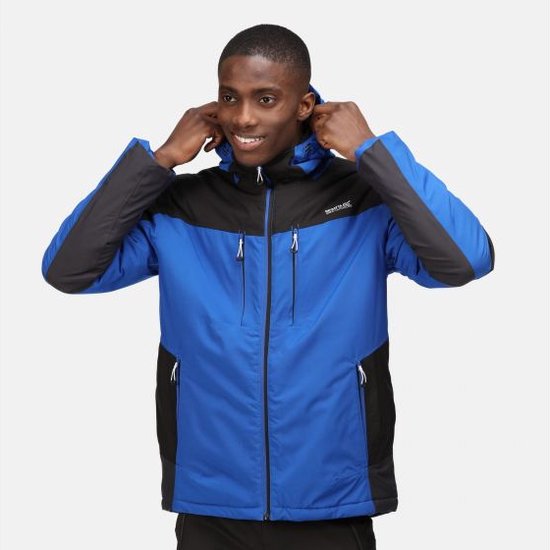 De Regatta Highton Stretch II jas - outdoorjas - heren - waterdicht - ademend - Blauw