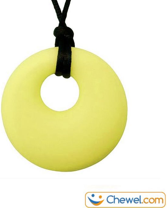 Ronde Bijtketting Kauwketting - Rond - Cirkel - Round - Limegroen - Chewel ® van Chewel® — afbeelding 4
