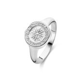 Violet Hamden Athens Dames Ring Zilver - Zilverkleurig - 18.50 mm / maat 58