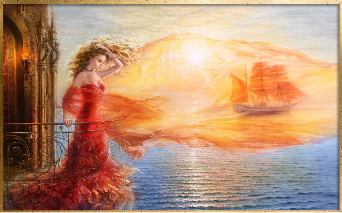 Artibalta Diamond Painting The dream 60x40 cm Vierkante Steentjes
