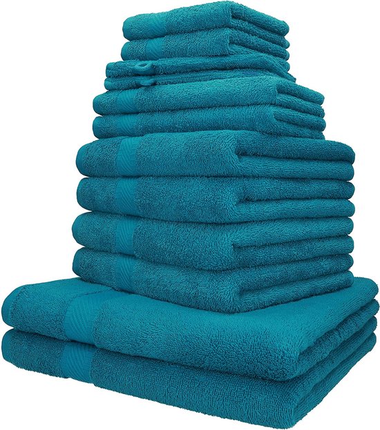 Handdoeken 12 stuks Set handdoeken premium kwaliteit, de beste kwaliteit  katoen -... | bol.com
