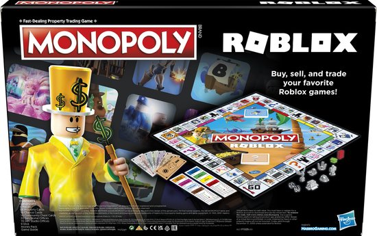 Thumbnail van een extra afbeelding van het spel Monopoly Roblox - Engelstalig Bordspel